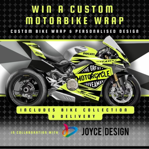Amazing Joyce Design Custom Bike Wrap